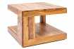 Table basse en bois massif de 60cm coloris naturel
