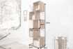 étagère design de 150 cm coloris naturel en bois massif