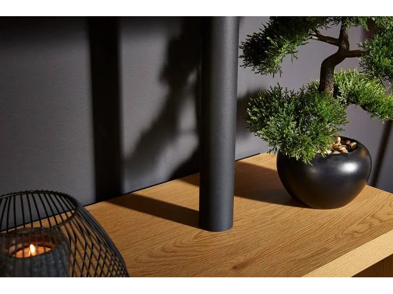 Meuble de rangement Chêne 165cm coloris naturel