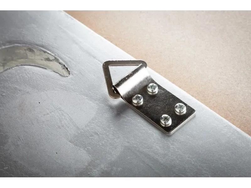 Miroir mural style baroque en polyrésine argenté 180cm